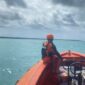 Proses pencarian korban kecelakaan kapal di perairan Mentawai pada hari ketujuh. [foto: Basarnas Mentawai]