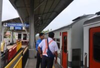 PT KAI Divre II Sumbar mengoperasikan stasiun Kampung Jua. (Foto: Dok. Humas KAI)