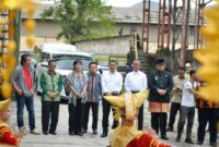 Menteri Kebudayaan Fadli Zon mengunjungi pabrik Indarung I PT Semen Padang. (Foto: Dok. Humas SP)