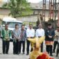 Menteri Kebudayaan Fadli Zon mengunjungi pabrik Indarung I PT Semen Padang. (Foto: Dok. Humas SP)