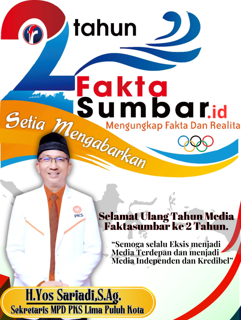 H.Yos Sariadi,S.Ag Beri Ucapan HUT 