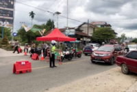 Arus lalu lintas di jalur utama Kabupaten Limapuluh Kota. (Foto: Dok. ist)