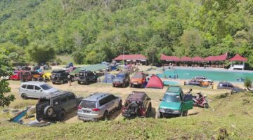 Jadi Tujuan Wisatawan, Jalan Ke Pemandian Lembah Mangkisi Butuh Perhatian Pemerintah 