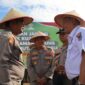 Wakil Wali Kota Payakumbuh Elzadaswarman bersama Kapolres AKBP Ricky Ricardo dan jajaran saat menghadiri kegiatan penanaman jagung serentak kuartal III di Kelurahan Koto Panjang, Rabu (9/7/2025).