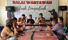 Kepala Dinas Kominfo Kota Payakumbuh Jalin Silaturahmi dengan Balai Wartawan Luak Limopuluah