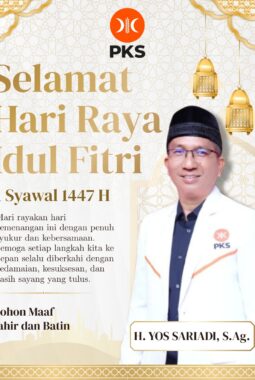 Lebaran 1447 H, H. Yos Sariadi Ajak Masyarakat Kembali ke Fitrah