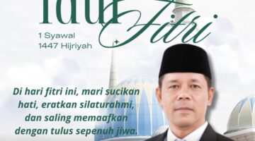 Febriadi Sampaikan Ucapan Selamat Idulfitri 2026, Ajak Masyarakat Perkuat Silaturahmi