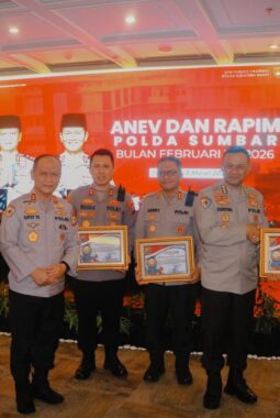 Polres 50 Kota Raih Peringkat Ketiga Anev Kamtibmas Polda Sumbar