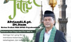 Afviandi: Idulfitri Momentum Kembali Fitrah dan Menguatkan Kepedulian Sosial