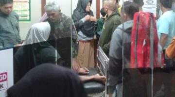 Jembatan Gantung Ateh Koto Ambruk Saat Dibangun, Puluhan Pekerja Jadi Korban