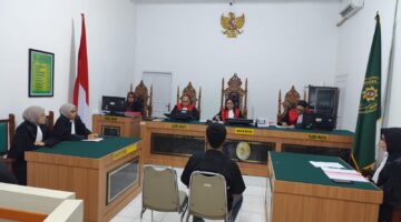 Terdakwa Pembakaran Pasar Blok Barat Payakumbuh Dituntut 5 Tahun Penjara