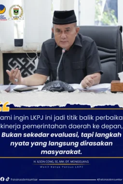 LKPJ 2025 Disorot! DPRD Sumbar: Jangan Sekadar Formalitas, Harus Jadi Titik Balik Kinerja Pemerintah