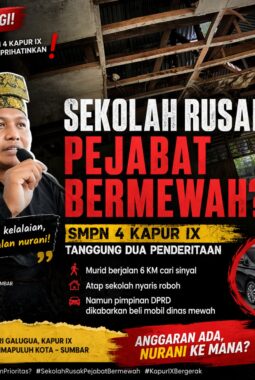 Sekolah Nyaris Runtuh, Elite Asyik Berkilau: Siapa yang Sebenarnya Dilayani?