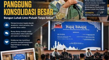 Diskusi Gonjong Limo Jadi Panggung Konsolidasi Besar, Zulmaeta Tegaskan Komitmen Bangun Luhak Limo Puluah Tanpa Sekat