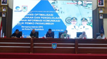 Rapat Teknis Diskominfo, Pemko Payakumbuh Perkuat Keterbukaan Informasi Publik
