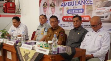Ketua DPRD Payakumbuh Apresiasi Bantuan Ambulans dari Jasa Raharja untuk PMI