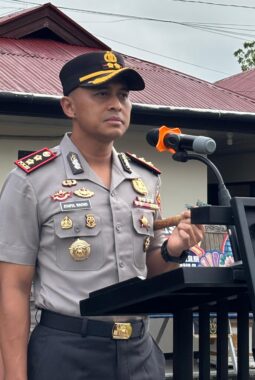 Serah Terima Jabatan di Polres 50 Kota, Kapolres Tekankan Loyalitas dan Profesionalisme