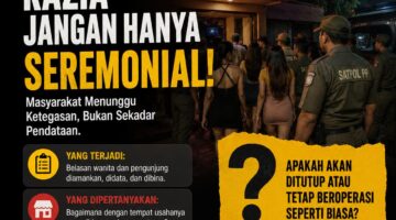 Razia Berulang, Kafe Remang-remang Masih Beroperasi: Di Mana Ketegasan Pemerintah?