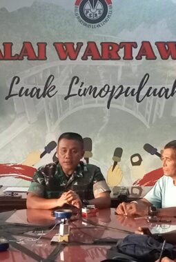 Dandim 0306/50 Kota Pererat Sinergi dengan Insan Pers, Kunjungi Balai Wartawan Luak Limopuluah