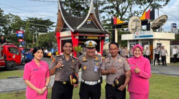 Kasat Intelkam dan Kasat Reskrim Polres 50 Kota Resmi Sandang Pangkat AKP, Puluhan Personel Terima Kenaikan Pangkat