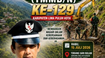 Wali Nagari Sarilamak: TMMD/N 129 Buka Jalan, Buka Harapan Baru Warga