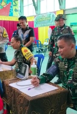 TMMD ke-129 Kodim 0306/50 Kota Gelar Donor Darah, Wujud Nyata Kepedulian TNI untuk Kemanusiaan