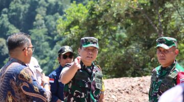 Tim Wasev TMMD ke-129 Tinjau Progres Pembangunan di Sarilamak