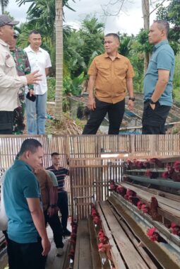 Danrem 032/Wirabraja Tinjau Kesiapan Nagari Balai Panjang Wakili Kodam XX/Tuanku Imam Bonjol pada Lomba Kampung Pancasila Tingkat Nasional