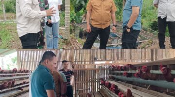 Danrem 032/Wirabraja Tinjau Kesiapan Nagari Balai Panjang Wakili Kodam XX/Tuanku Imam Bonjol pada Lomba Kampung Pancasila Tingkat Nasional