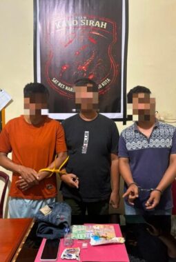 Digerebek di Homestay, Satresnarkoba Polres 50 Kota Amankan Tiga Terduga Pelaku Penyalahgunaan Sabu dan Ganja
