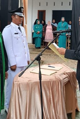 Setelah Dipimpin Pj Selama Beberapa Bulan, Masrianto Resmi Dilantik Jadi Wali Nagari Antar Waktu Batu Payuang