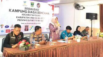Kemensos RI Percayakan Suliki Jadi Kampung Siaga Bencana, Dinsos Lima Puluh Kota Perkuat Ketangguhan Warga