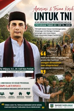 Ketika TNI dan Rakyat Membangun Harapan di Sarilamak: Kisah TMMD yang Mengubah Wajah Nagari