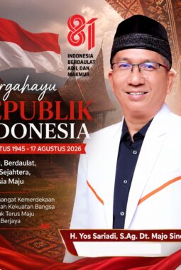 Semangat Elang Rajawali! H. Yos Sariadi Kobarkan Pesan Kemerdekaan untuk Generasi Bangsa