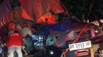 Kecelakaan di Jalan Nasional Sumbar-Riau, Satu Orang Meninggal Dunia dan Dua Luka Ringan