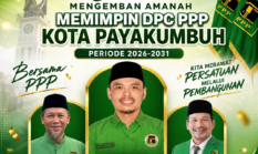 Fitrayanto Pimpin DPC PPP Kota Payakumbuh Periode 2026–2031, Siap Rawat Persatuan dan Dorong Pembangunan