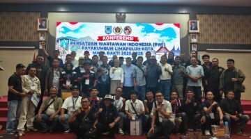 Aspon “Popon” Dedi Kembali Pimpin PWI Payakumbuh–Lima Puluh Kota, Raih 13 Suara
