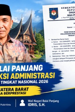 Nagari Balai Panjang Tembus Seleksi Nasional, Wakili Sumbar di Ajang Desa Berprestasi 2026