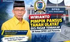 Wirianto Pimpin Pansus Tanah Ulayat Eks Pasar Terbakar, SK Ketua DPRD Jadi Penentu