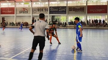 Lima Puluh Kota Menang 4-1 atas Kabupaten Solok di Laga Perdana Futsal Porprov XVI Sumbar 2026